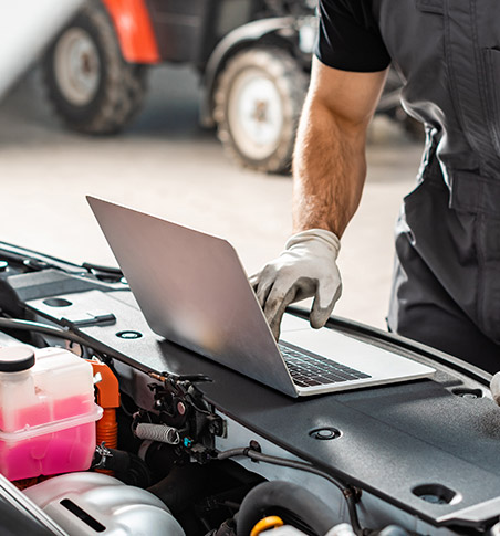 Diagnostic des composants éléctriques en garage auto